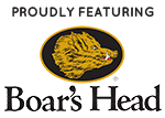 Proudly Featuring Boar's Head Meats & Cheeses